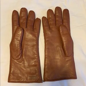 Coach Leather Gloves